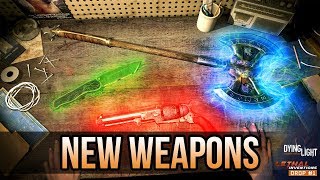 How to get the NEW GLOWING WEAPONS in Dying Light [upl. by Frendel]