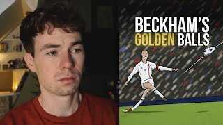 David Beckhams GOLDEN Moment vs Greece [upl. by Ahaelam]