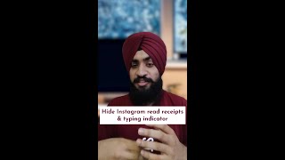 How To Hide Instagram Read Receipts and typing indicator [upl. by Areemas838]