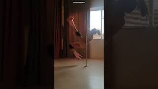 POLE DANCE SA STIKLAMA fyp viral shorts [upl. by Gusella]