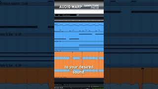 Samplitude Pro X8 AudioWarp explained samplitude samplitudeprox8 Magix audiowarp [upl. by Koziara925]