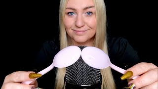 ASMR 35 Min Plastic Spoons on Mic  NO TALKING [upl. by Chaney]