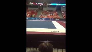 Laurie Hernandez floor 2012 US Classic [upl. by Ahsinauj752]