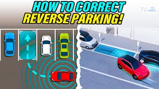 HOW TO CORRECT REVERSE PARKING  Bay Parking  Parallel Parking [upl. by Ribaudo]