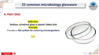 Petri Dish  25 common microbiology glassware glassware microbiology laboratory [upl. by Koy]