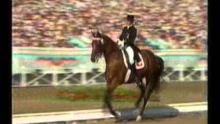 Christine Stuckelberger amp Transanit  Los Angeles Olympics dressage [upl. by Humble]