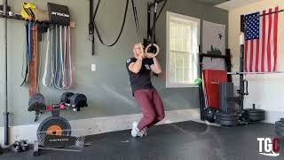 Toe Spot Ring Pull Up  Programming movements [upl. by Ariela]