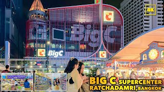 BIG C SUPERCENTER RATCHADAMRI  Supermarket in Bangkok [upl. by Ais560]