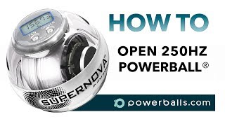 How to open 250Hz Powerball gyroscope official RPM Sports video [upl. by Ajin]