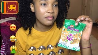 MY FRIEND GOT ME SRI LANKAN SNACKS  HONEST OPINION  Daphne Muchena [upl. by Sumedocin]