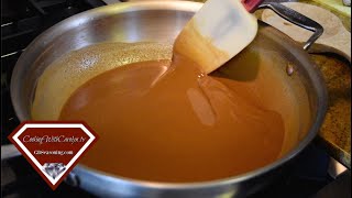 HOW TO MAKE ROUX FOR GUMBO STOVE TOP METHOD HOW TO ROAST OKRA Cooking With Carolyn [upl. by Lenrad]