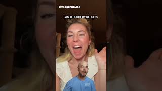 Amazing laser surgery results 😍 credit reaganbaylee on TT doctor satisfying viral trending [upl. by Auhsej]