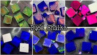 💓 Dyed Chalks crushingCrunchy and soft texture ✨ Satisfying Sounds 😴😴 Stress Relief ✨ [upl. by Pinter836]