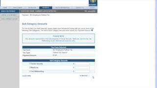 Making Federal Tax Deposit Payment Using EFTPSGOV [upl. by Eeraj83]