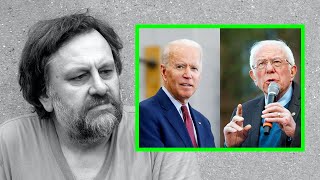 Slavoj Zizek — Joe Biden vs Bernie Sanders [upl. by Sonstrom]