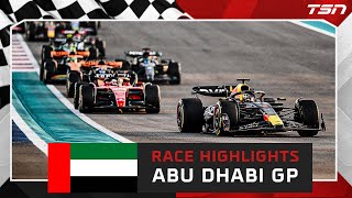 F1 RACE HIGHLIGHTS Abu Dhabi Grand Prix [upl. by Attenrev]