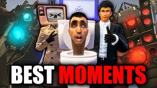 SKIBIDI TOILET CHARACTERS REACT TO  skibidi toilet FULL VERSION [upl. by Aiz]