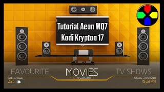 Tutorial instalación Aeon Mq7 Kodi Krypton 17 Himedia Q10 Pro [upl. by Innis400]