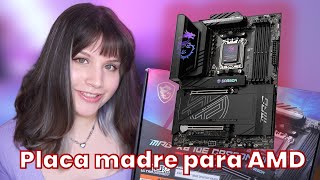 ¡Placa madre MSI MPG X870e Carbon WiFi  Nueva BIOS  MAG Coreliquid I360 [upl. by Ientirb]