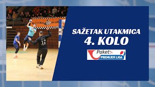 Sažetak utakmica hrvatskih klubova  4 kolo  Paket24 Premijer liga [upl. by Nyrem]