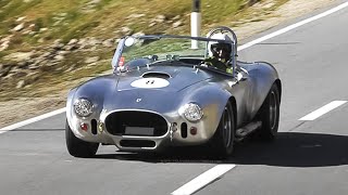 Shelby Cobra 427 SC Roaring on a Swiss Hillclimb Pass [upl. by Geraldine]