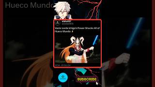 Vasto Lorde Ichigo DESTROYS Ulquiorras Segunda Etapa 💥ichigo bleach anime [upl. by Nwahsir577]