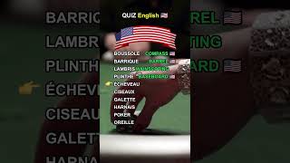 Évaluez votre vocabulaire en anglais quiz franglish english frenglish anime franglais french [upl. by Francie]