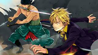 OST One Piece  Fierce Battle Zoro Vs Sanji Extended [upl. by Jobe116]