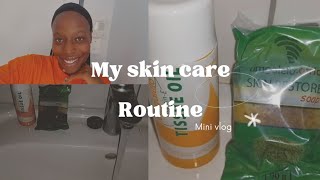 MY SKIN CARE ROUTINE ♡by Umgalelo skin products 🌸1stvid2023 roadto100subs roadto100 subscribe [upl. by Corly]