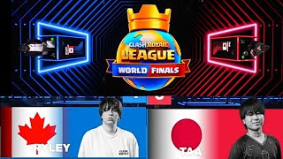 RYLEY VS TAA Clash Royale League World Final Match Day 1  clashroyale esports clashworld ryley [upl. by Eneleahcim726]