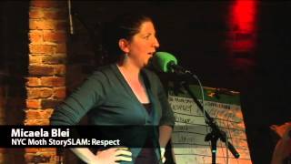 Micaela Blei Moth StorySLAM winner RESPECT [upl. by Lika63]