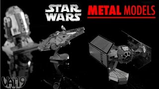 Star Wars 3D Metal Models [upl. by Raleigh749]