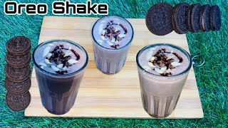 Quick Oreo Milkshake Recipe  Kids Special Recipe Oreo Milkshake Without Icecream [upl. by Horatia]