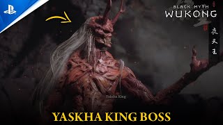 Black Myth Wukong  Yaksha King Boss Fight [upl. by Sicard]