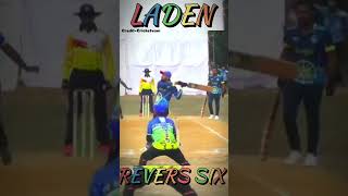 💥Laden ka reverse six 🏏  cricket cricketlover leden reversesixstylishsix viralvideo [upl. by Taro]