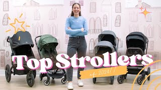 Top Strollers of 2024  Stroller Review  The Ultimate Buying Guide travel running amp more [upl. by Eiralav]