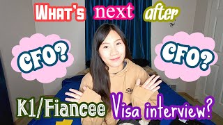 K1FIANCEE VISA Whats next after Visa Interview  CFO registration [upl. by Leahci]