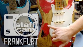 Staffcam Neue Fender Custom ShopGitarren bei session [upl. by Eednus]