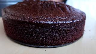 Simple Moist Chocolate Cake Recipe  Basic recipe for beginners [upl. by Arakat]