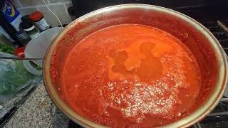 Make EASY Tomato Sauce Using The Kitchenaid Tomatoes Strainer Attachment canning food recipe [upl. by Platon]