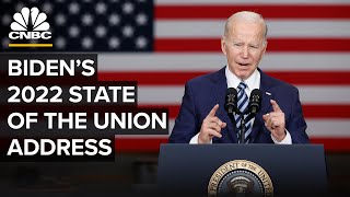 President Joe Biden delivers 2022 State of the Union address — 312022 [upl. by Wimsatt]