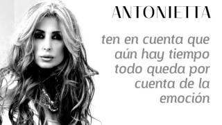 Antonietta Como un Día Domingo Lyric Oficial [upl. by Yehudi]