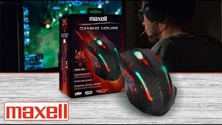 review de mouse gamer maxell samurai series [upl. by Sesilu]