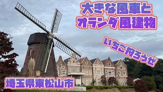 【大岡市民活動センター・農林公園】埼玉県東松山市レンガ造の建物オランダ風車日の出が見える丘？次はいちご狩りの季節に [upl. by Erickson]