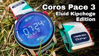 Coros pace 3 Eliud kipchoge edition gps watch review and interface tour [upl. by Saraann22]