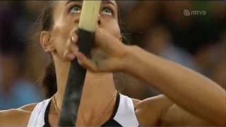 Yelena Isinbayeva  New World Record 506 Pole Vault in Zurich [upl. by Giddings953]