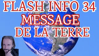 🌏 FLASH INFO 34 🌎 Message de la terre avec tirages des 12 signes astro [upl. by Ahsocin482]