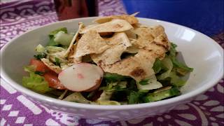 Fattoush Salad in 1 min  فتوش [upl. by Willtrude]