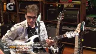 Steve Vai Circular Vibrato Technique  Steve Vai 2012 Interview  Guitar Interactive Magazine [upl. by Hennie421]