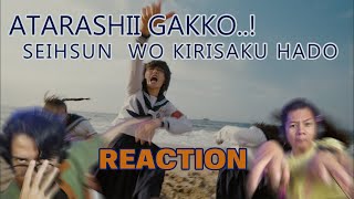 SO MUCH ENERGY ATARASHII GAKKO  SEISHUN WO KIRISAKU HADO Official Music Video  REACTION [upl. by Aihsatal]